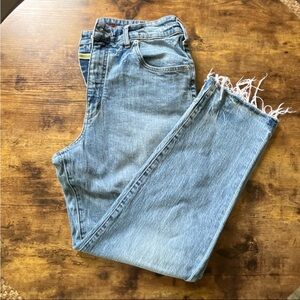 Pilcro Light Blue Straight Jeans